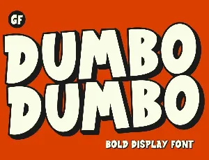 GF Dumbo font