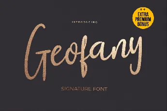 Geofany font