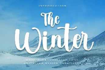 The Winter font