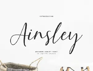 Ainsley Script font