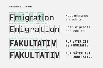 Realtime Text Rounded font