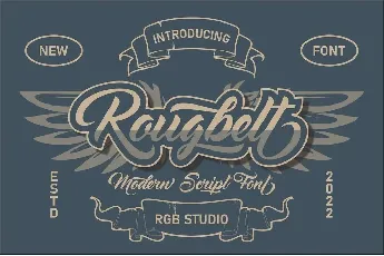 Rougbelt font