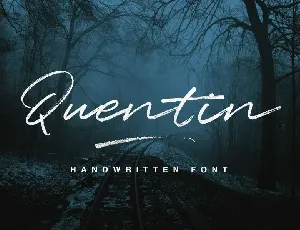 Quentin font