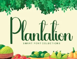 Plantation Script font