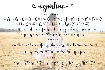 Agustina font