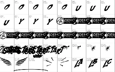 Streetart Demo font