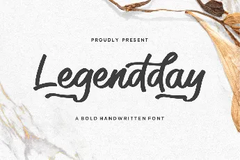 Legendday font