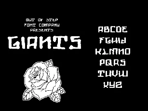 Giants font