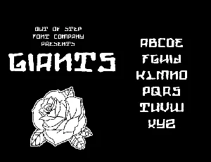 Giants font