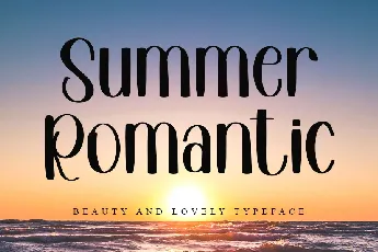 Summer Romantic font