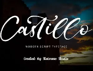 Castillo font