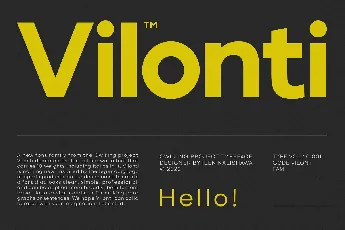 Vilonti font