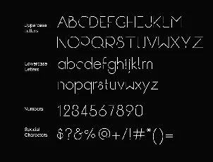 Break Family font