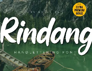 Rindang font