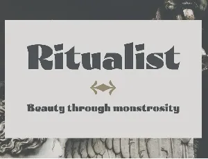 Ritualist 1.0 TRIAL font