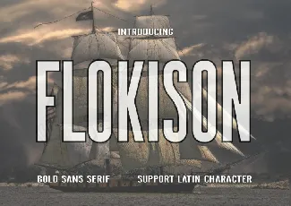 Flokison font