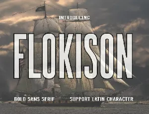 Flokison font