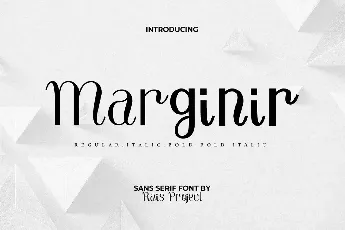 Marginir font