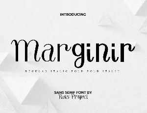 Marginir font