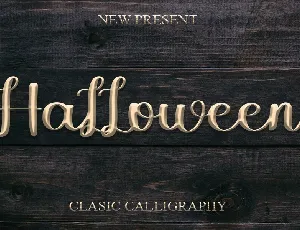 Halloween Typeface font