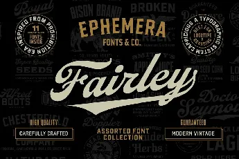 EFCO Fairley Script font