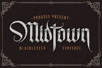 Midtown font