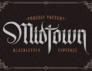 Midtown font