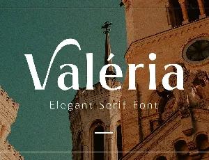 Valeria Elegant Serif font