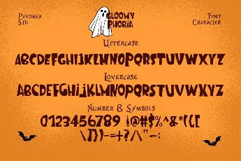 Gloomy Phobia DEMO font