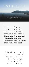 Charlevoix Pro Family font