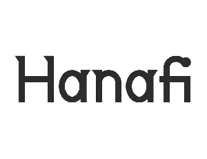 Hanafi Demo font