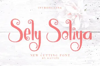 Sely Soliya font