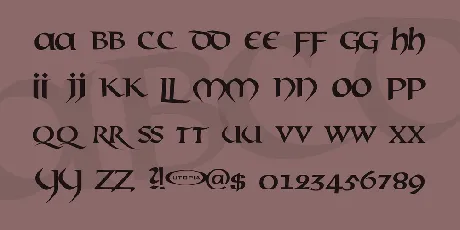 Mael font