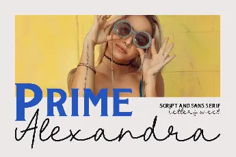 Prime Alexandra Script font