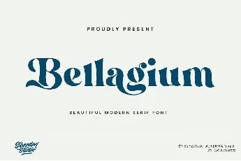 Bellagium font