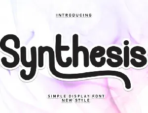 Synthesis Display font