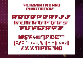 Pinion font