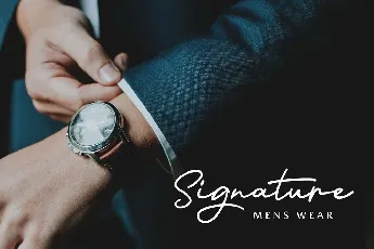 Nagietha Handwritten Signature font