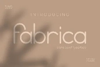 Fabrica font