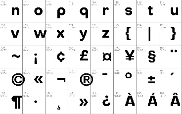 Octarine font