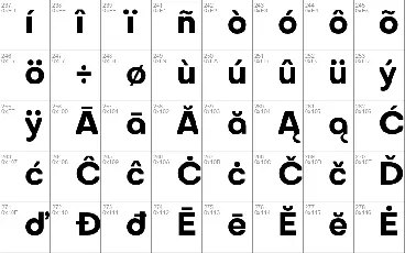 Octarine font