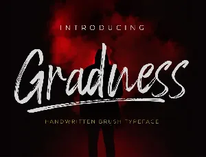 Gradness font