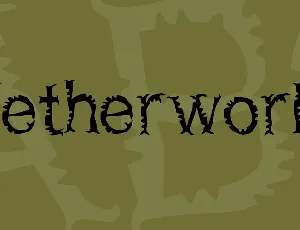 Netherworld font