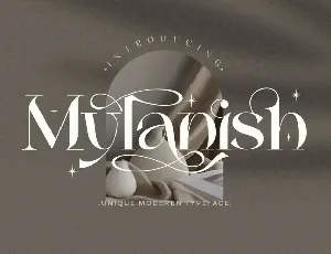 Mylanish font