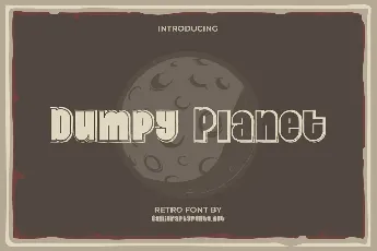 Dumpy Planet font