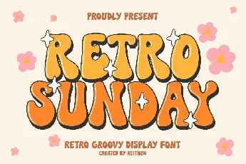 Retro Sunday font