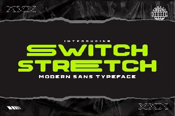 Switch Stretch font