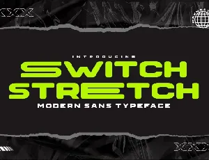 Switch Stretch font