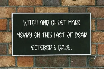 Pumpkin Halloween Display font