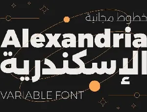 Alexandria Free font